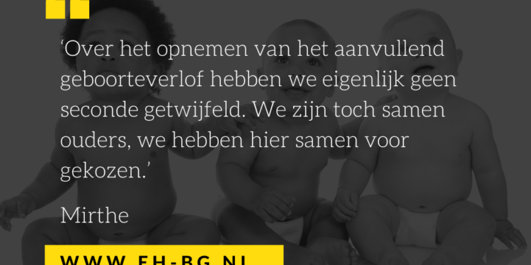 Ouders over het geboorteverlof, Mirthe
