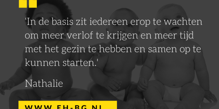 Ouders over het geboorteverlof; Nathalie