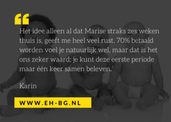 Ouders over geboorteverlof; Karin