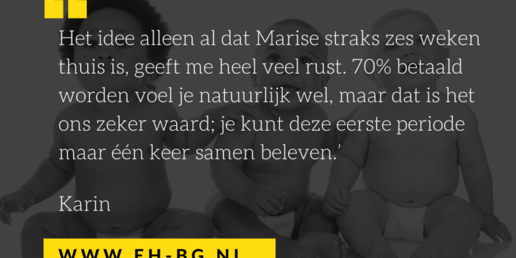 Ouders over geboorteverlof; Karin